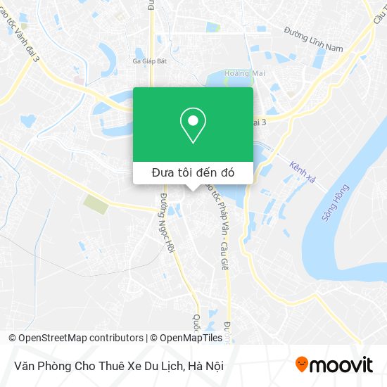 Bản đồ Văn Phòng Cho Thuê Xe Du Lịch