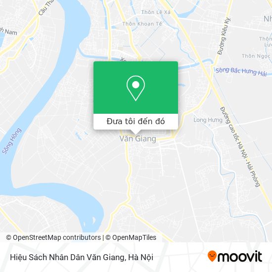 Bản đồ Hiệu Sách Nhân Dân Văn Giang