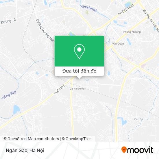 Bản đồ Ngân Gạo