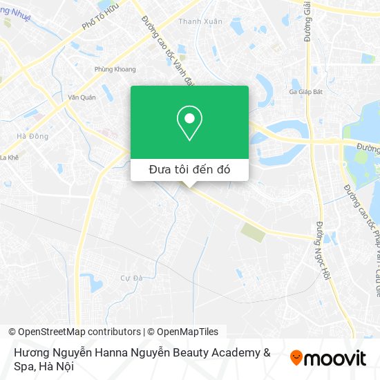 Bản đồ Hương Nguyễn Hanna Nguyễn Beauty Academy & Spa