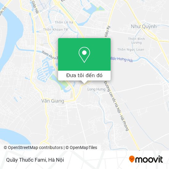Bản đồ Quầy Thuốc Fami
