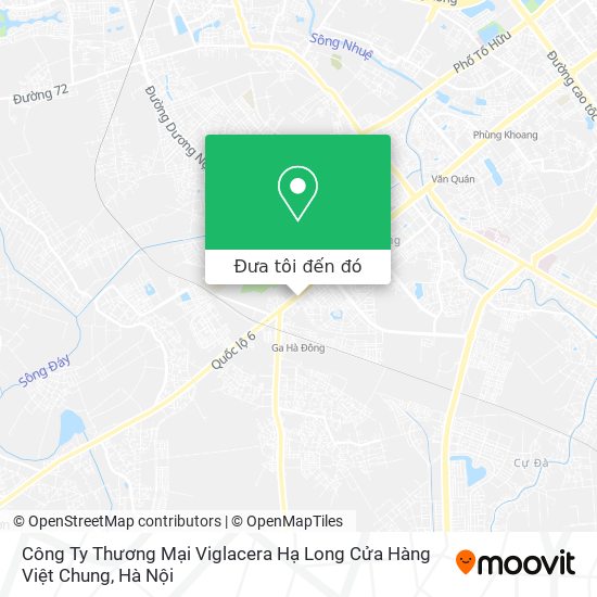 Bản đồ Công Ty Thương Mại Viglacera Hạ Long Cửa Hàng Việt Chung