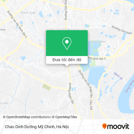 Bản đồ Cháo Dinh Dưỡng Mỹ Chinh