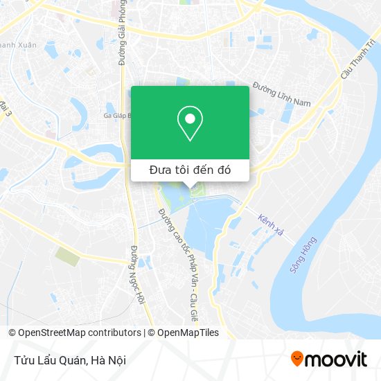 Bản đồ Tửu Lẩu Quán