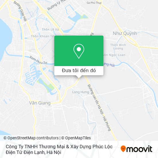 Bản đồ Công Ty TNHH Thương Mại & Xây Dựng Phúc Lộc Điện Tử Điện Lạnh