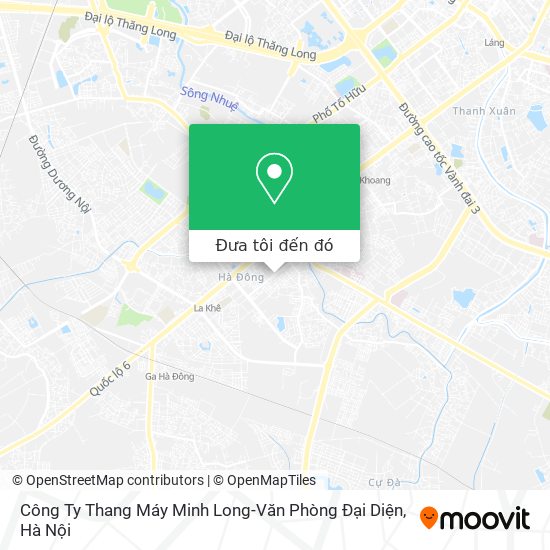 Bản đồ Công Ty Thang Máy Minh Long-Văn Phòng Đại Diện