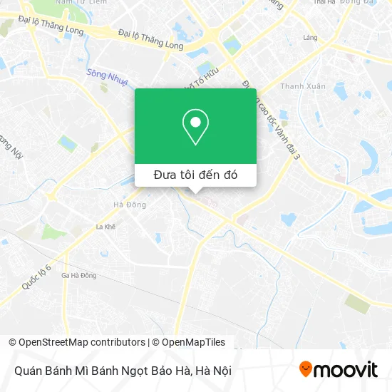 Bản đồ Quán Bánh Mì Bánh Ngọt Bảo Hà