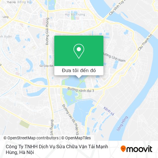 Bản đồ Công Ty TNHH Dịch Vụ Sửa Chữa Vận Tải Mạnh Hùng