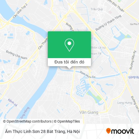 Bản đồ Ẩm Thực Linh Sơn 28 Bát Tràng