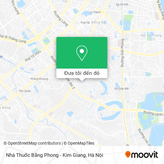 Bản đồ Nhà Thuốc Bằng Phong - Kim Giang