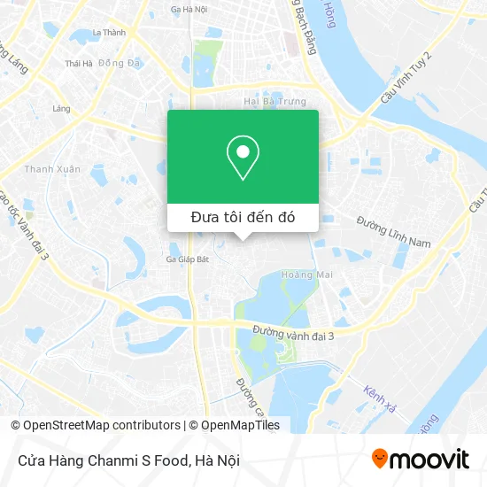 Bản đồ Cửa Hàng Chanmi S Food