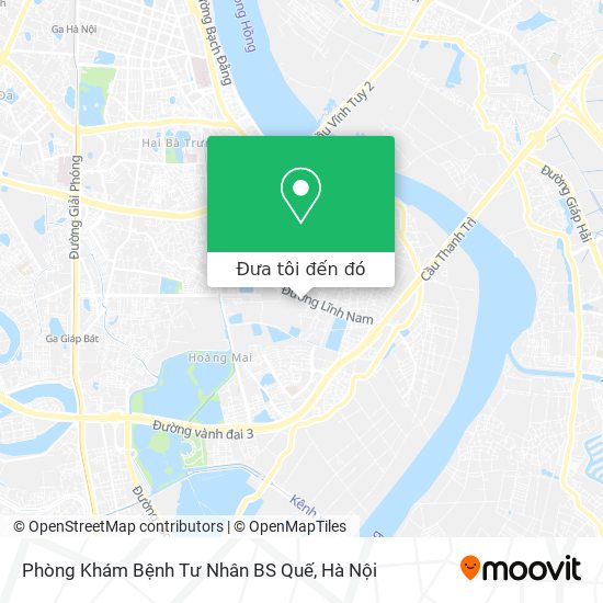 Bản đồ Phòng Khám Bệnh Tư Nhân BS Quế