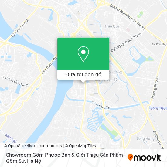 Bản đồ Showroom Gốm Phước Bán & Giới Thiệu Sản Phẩm Gốm Sứ