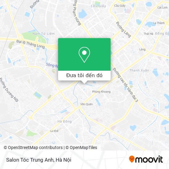 Bản đồ Salon Tóc Trung Anh