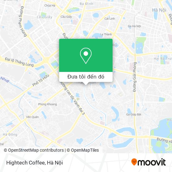 Bản đồ Hightech Coffee