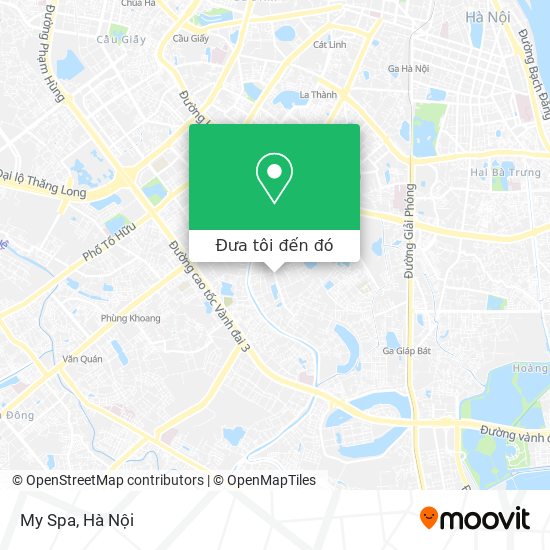 Bản đồ My Spa