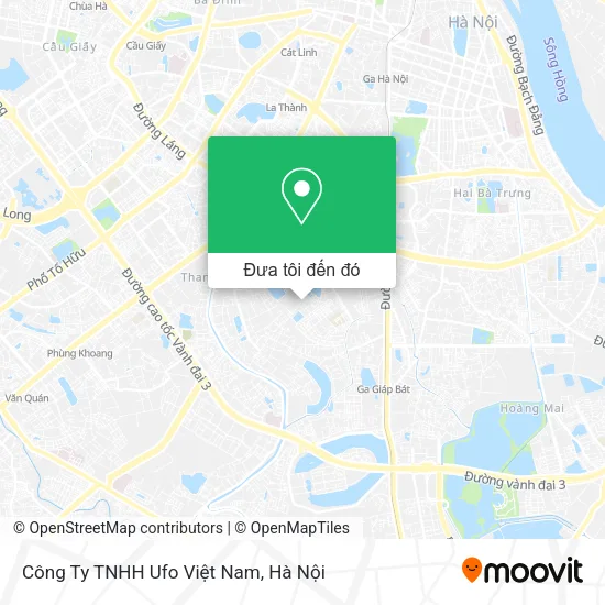 Bản đồ Công Ty TNHH Ufo Việt Nam
