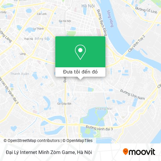 Bản đồ Đại Lý Internet Minh Zòm Game