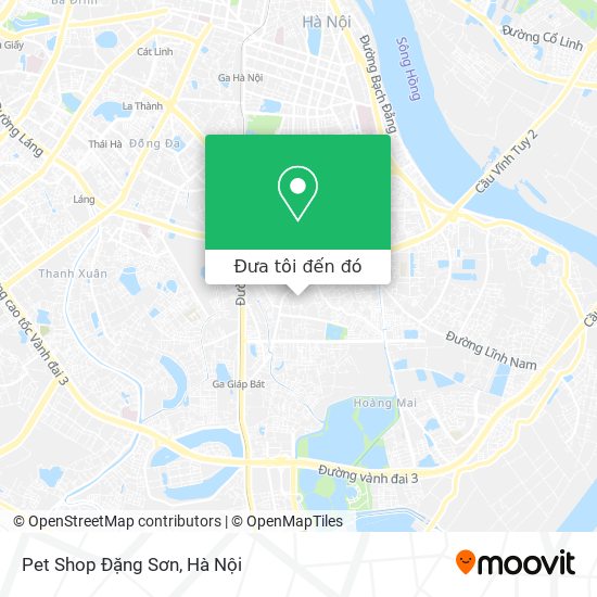 Bản đồ Pet Shop Đặng Sơn