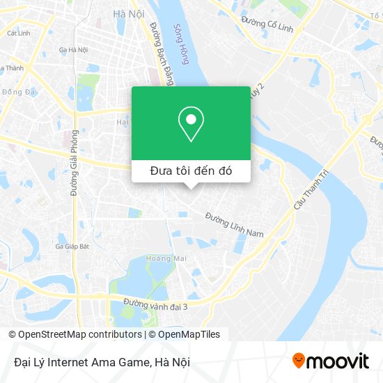 Bản đồ Đại Lý Internet Ama Game
