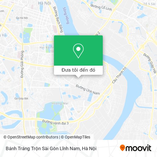 Bản đồ Bánh Tráng Trộn Sài Gòn Lĩnh Nam