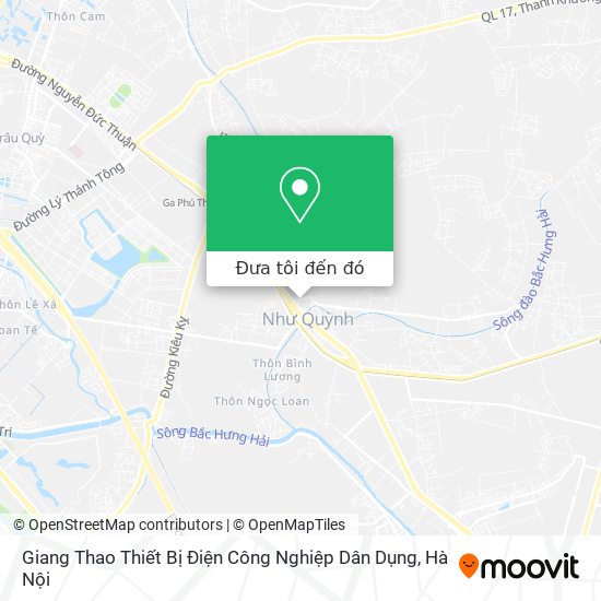 Bản đồ Giang Thao Thiết Bị Điện Công Nghiệp Dân Dụng