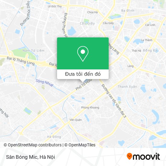 Bản đồ Sân Bóng Mic