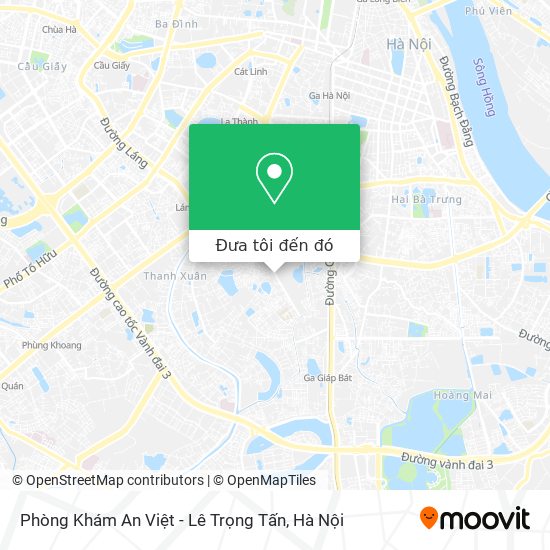 Bản đồ Phòng Khám An Việt - Lê Trọng Tấn