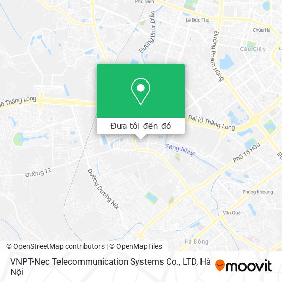 Bản đồ VNPT-Nec Telecommunication Systems Co., LTD