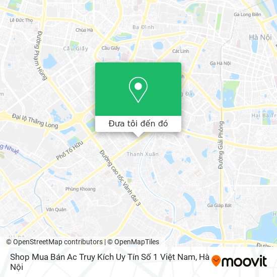 Bản đồ Shop Mua Bán Ac Truy Kích Uy Tín Số 1 Việt Nam