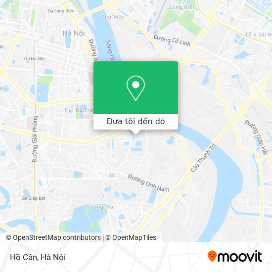 Bản đồ Hồ Cần