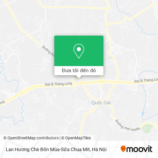 Bản đồ Lan Hương Chè Bốn Mùa-Sữa Chua Mít
