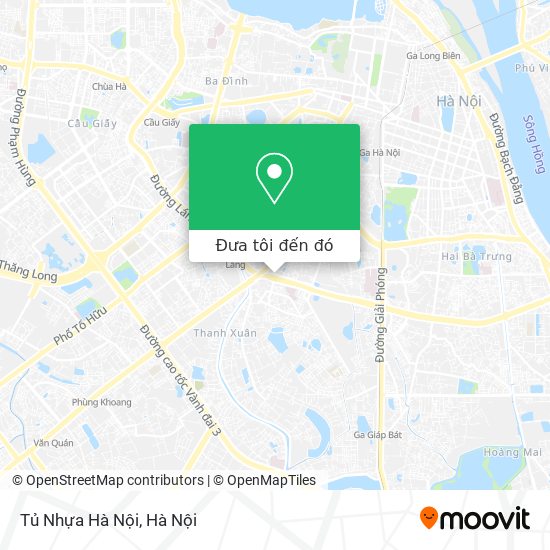 Bản đồ Tủ Nhựa Hà Nội