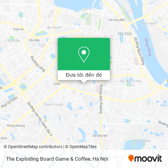 Bản đồ The Exploding Board Game & Coffee