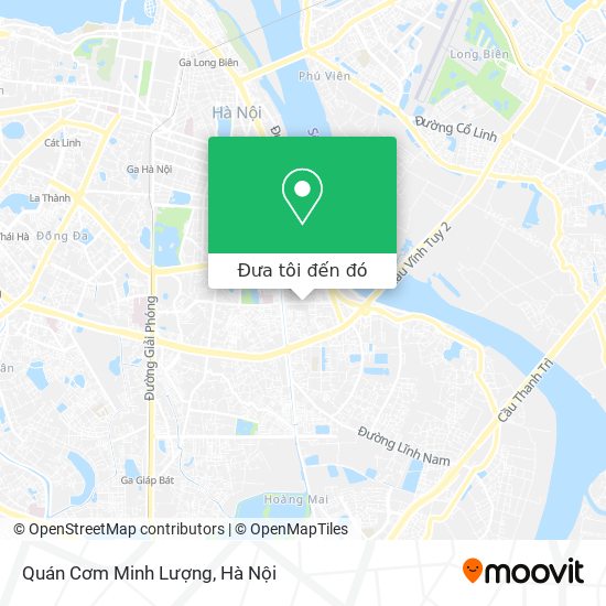 Bản đồ Quán Cơm Minh Lượng