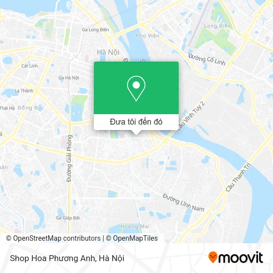 Bản đồ Shop Hoa Phương Anh