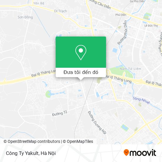 Bản đồ Công Ty Yakult