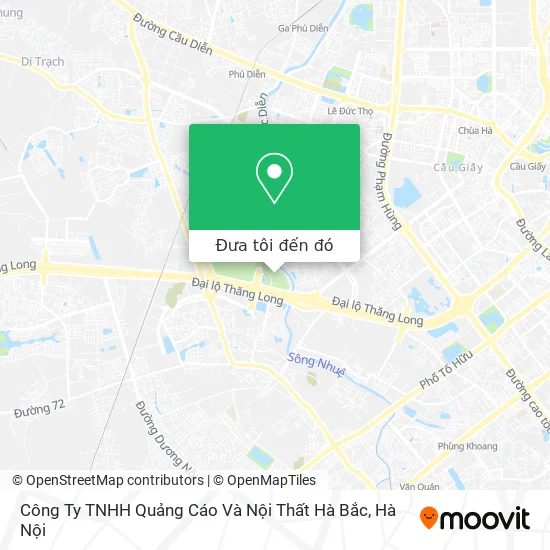 Bản đồ Công Ty TNHH Quảng Cáo Và Nội Thất Hà Bắc