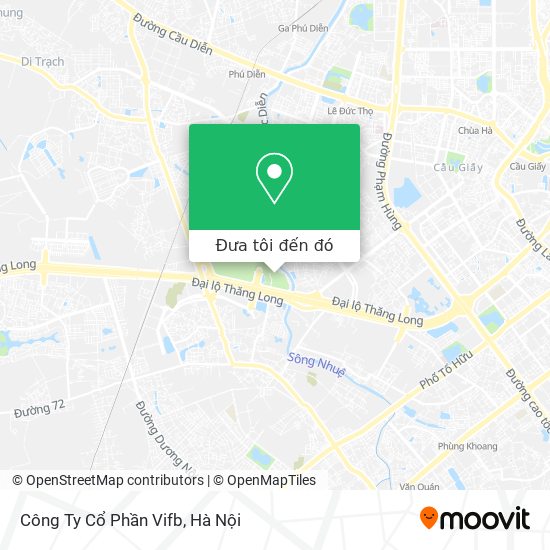 Bản đồ Công Ty Cổ Phần Vifb