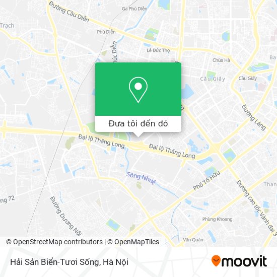 Bản đồ Hải Sản Biển-Tươi Sống