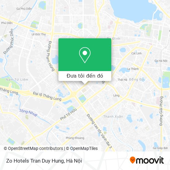 Bản đồ Zo Hotels Tran Duy Hung