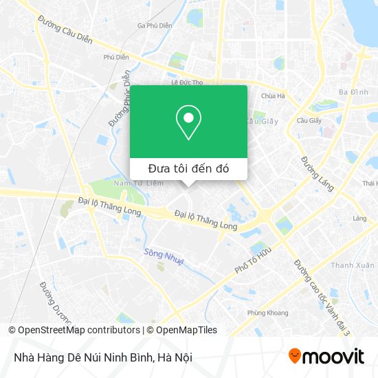 Bản đồ Nhà Hàng Dê Núi Ninh Bình