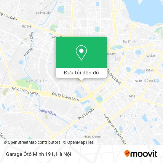 Bản đồ Garage Ôtô Minh 191