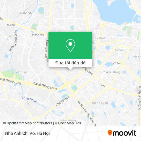 Bản đồ Nha Anh Chi Vo