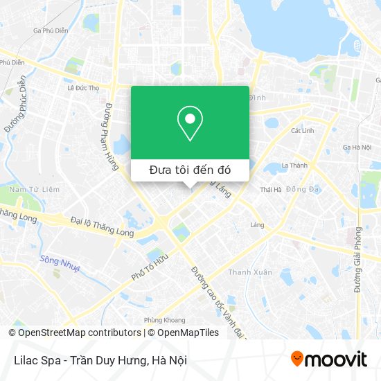 Bản đồ Lilac Spa - Trần Duy Hưng