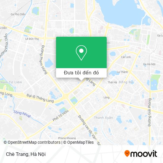 Bản đồ Chè Trang