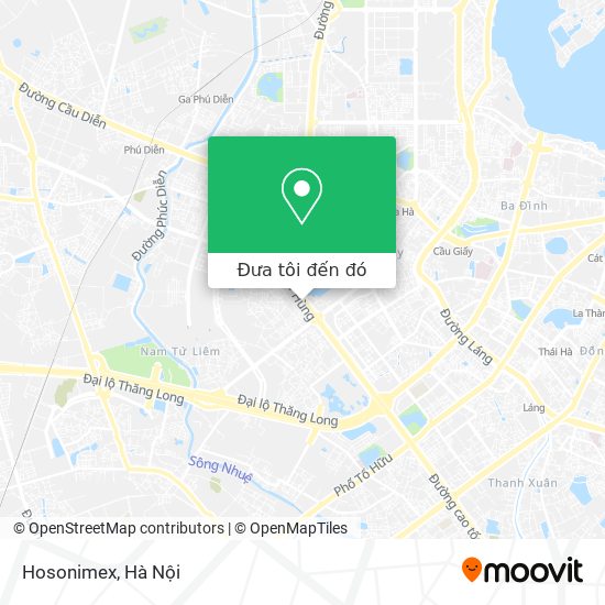 Bản đồ Hosonimex