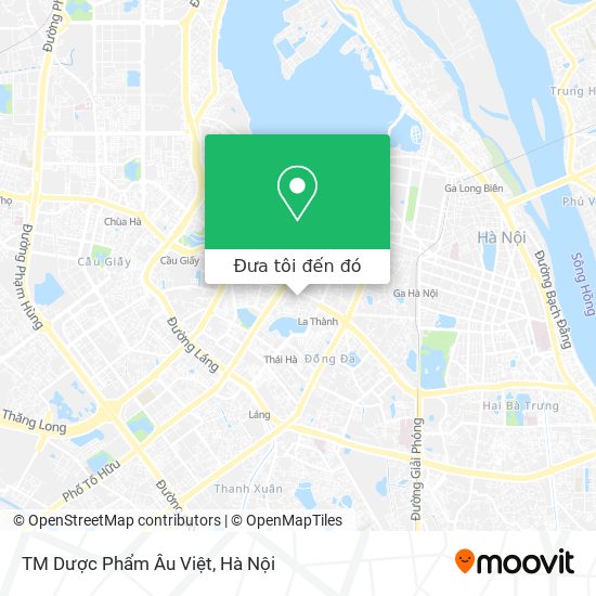 Bản đồ TM Dược Phẩm Âu Việt