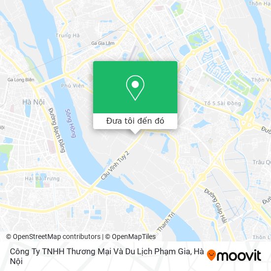 Bản đồ Công Ty TNHH Thương Mại Và Du Lịch Phạm Gia