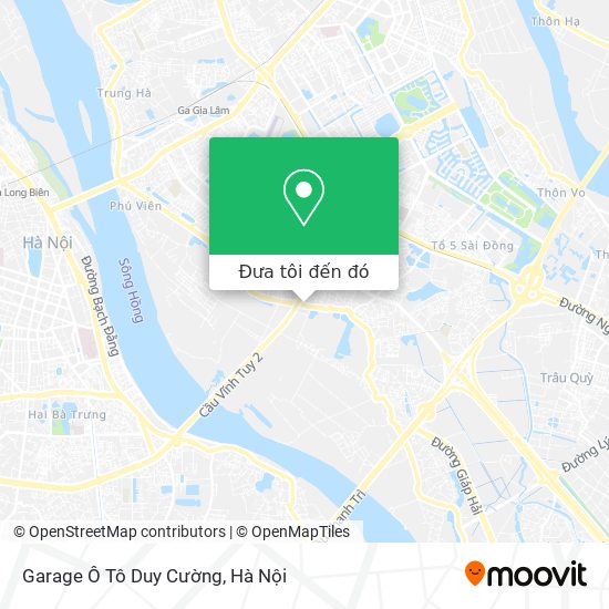 Bản đồ Garage Ô Tô Duy Cường